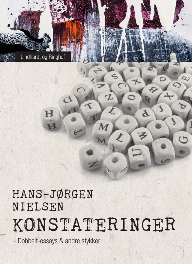 Bogomslag for Konstateringer. Dobbelt-essays & andre stykker