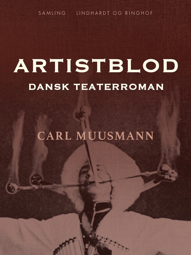 Book cover for Artistblod: Dansk teaterroman