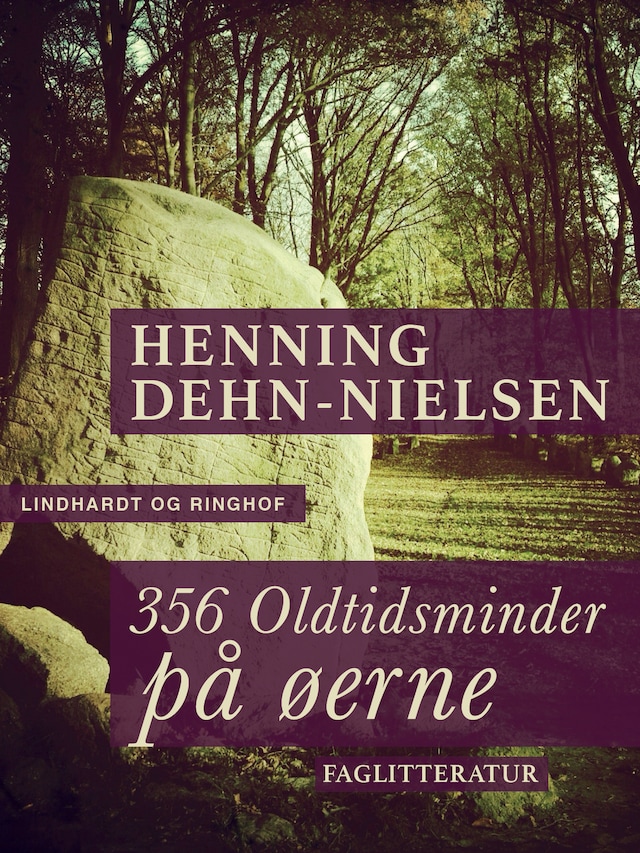 Okładka książki dla 356 Oldtidsminder på øerne
