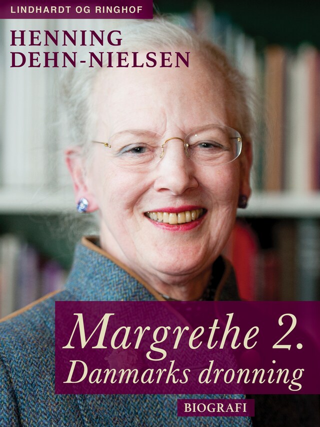 Okładka książki dla Margrethe 2. Danmarks dronning