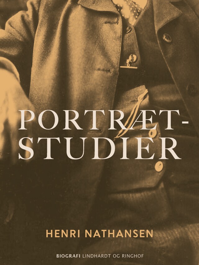 Okładka książki dla Portrætstudier