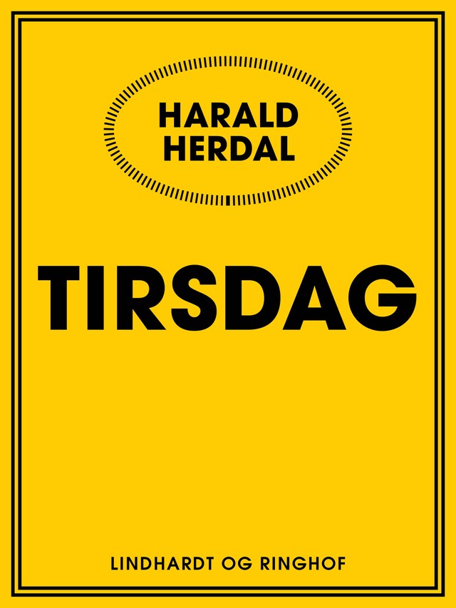 Book cover for Tirsdag
