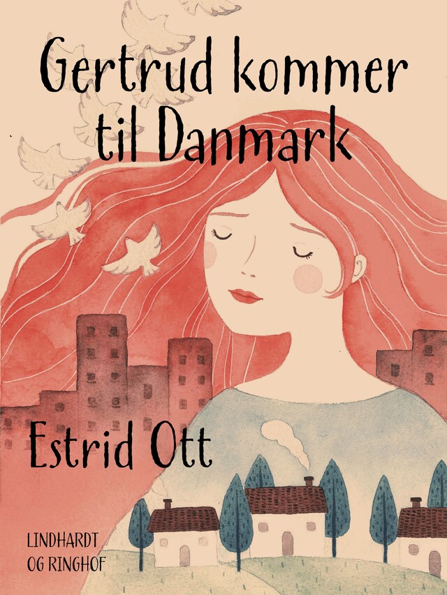 Bogomslag for Gertrud kommer til Danmark