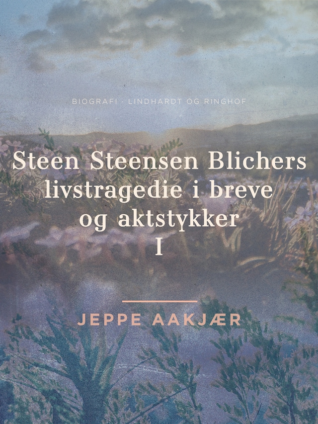 Bogomslag for Steen Steensen Blichers livstragedie i breve og aktstykker 1