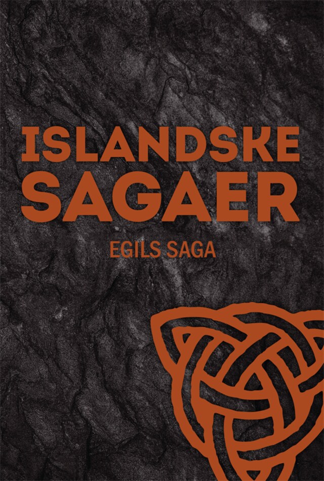 Book cover for Egils saga