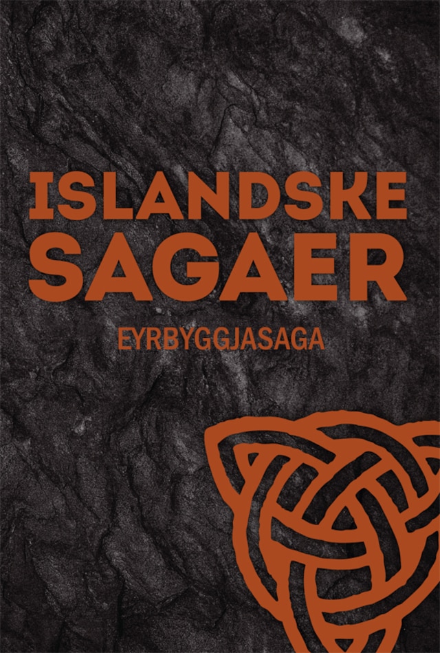Book cover for Eyrbyggja-saga