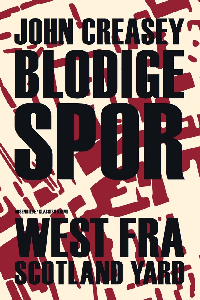 Book cover for Blodige spor