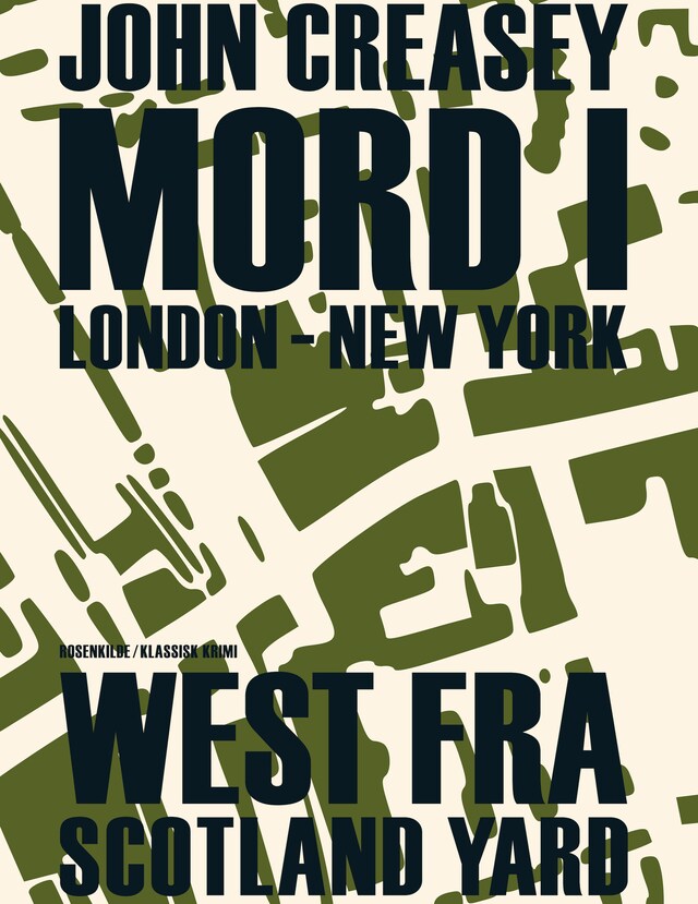 Okładka książki dla Mord i London - New York