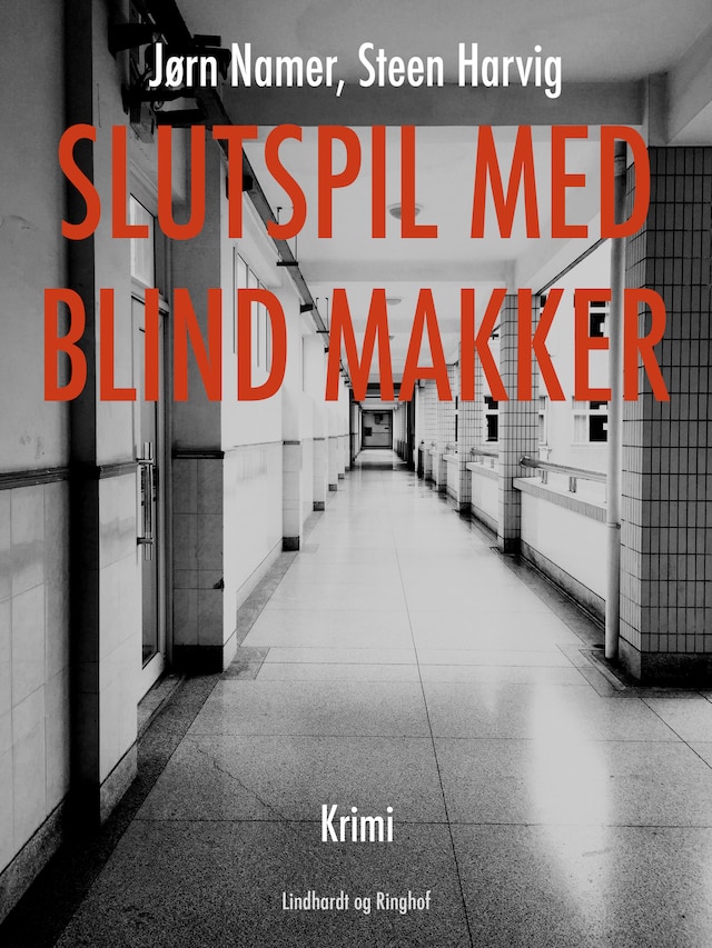 Buchcover für Slutspil med blind makker