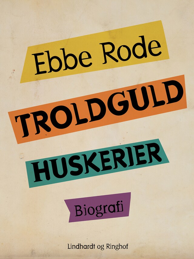 Bogomslag for Troldguld. Huskerier