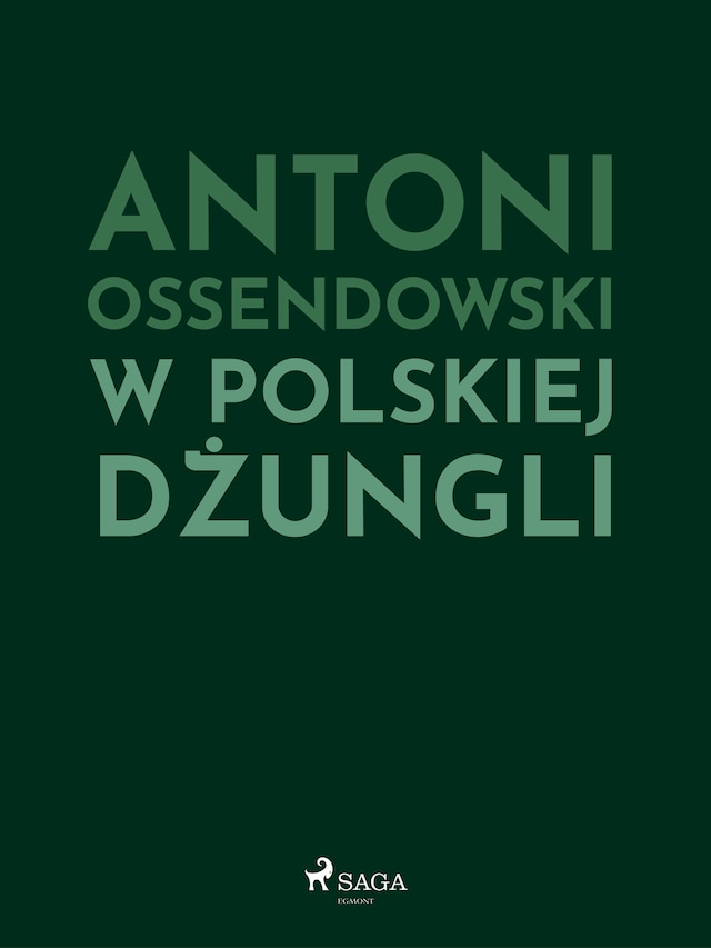 Boekomslag van W polskiej dżungli