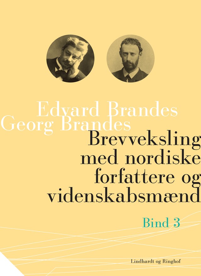 Okładka książki dla Brevveksling med nordiske forfattere og videnskabsmænd (bind 3)