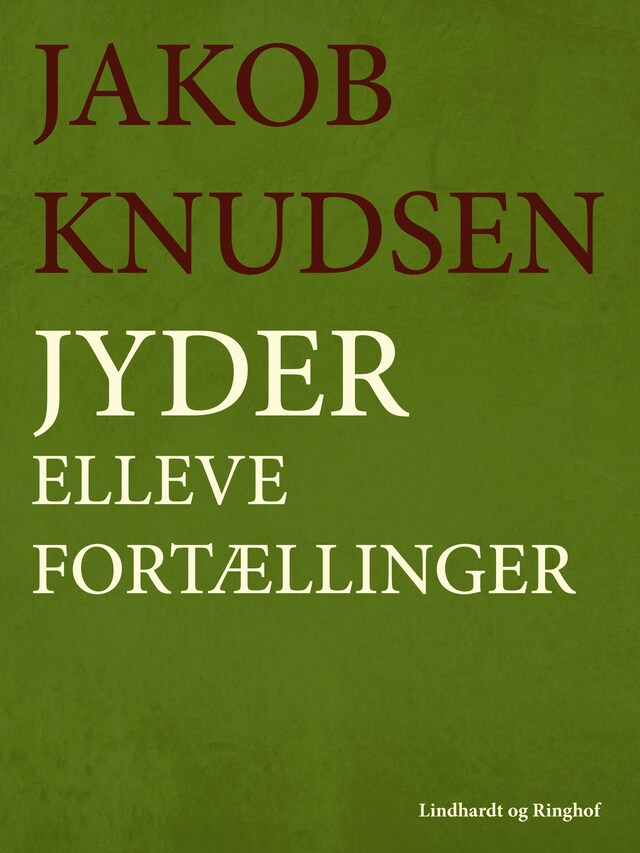 Okładka książki dla Jyder. Elleve fortællinger
