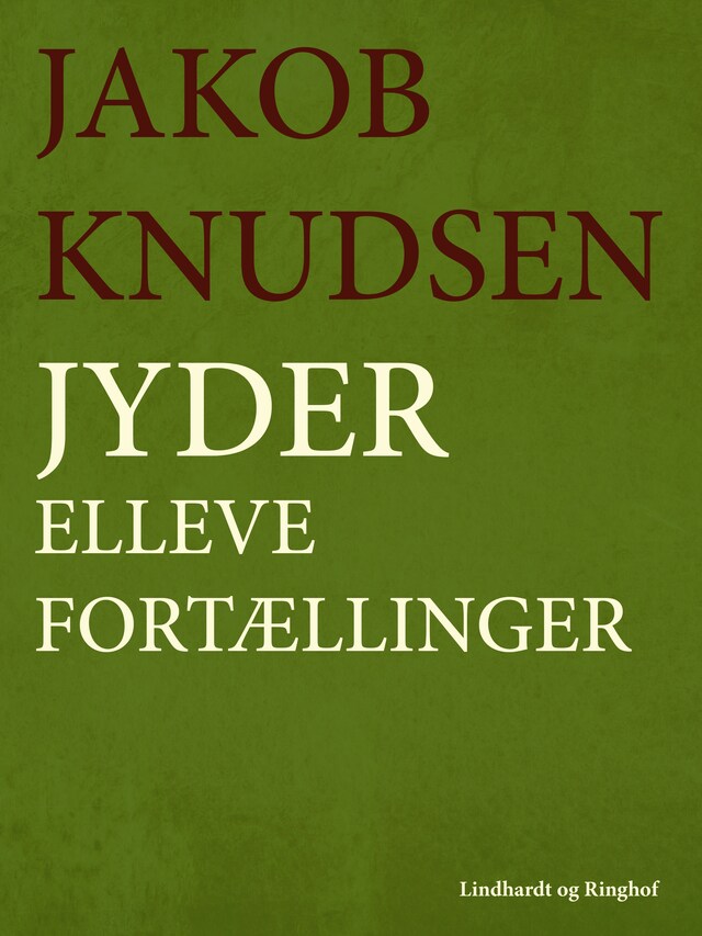 Portada de libro para Jyder. Elleve fortællinger