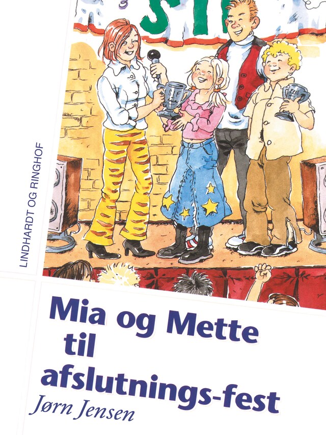 Bogomslag for Mia og Mette til afslutningsfest