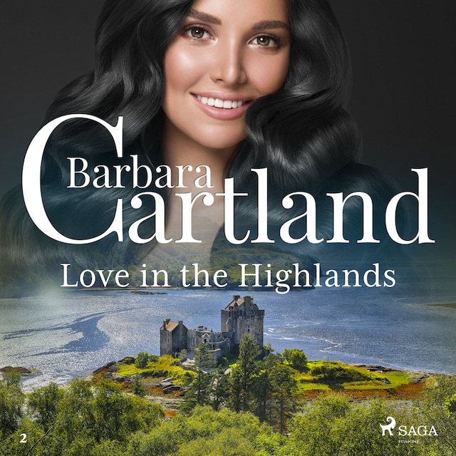 Portada de libro para Love in the Highlands (Barbara Cartland’s Pink Collection 2)