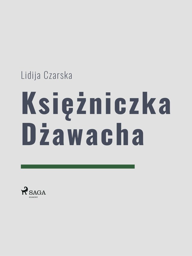 Book cover for Księżniczka Dżawacha
