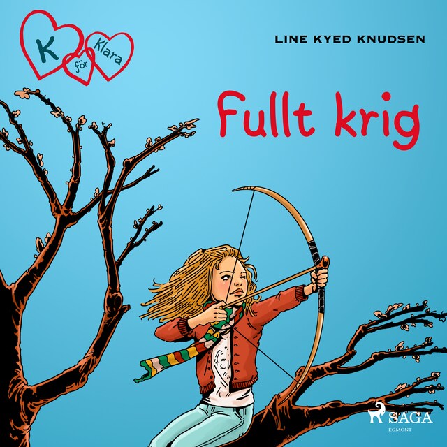Book cover for K för Klara 6 - Fullt krig