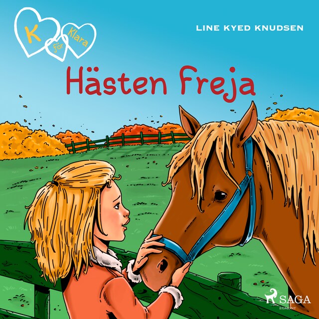 Bokomslag for K för Klara 12 - Hästen Freja