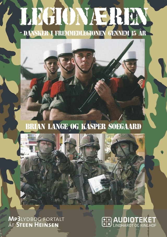 Book cover for Legionæren - Dansker i Fremmedlegionen gennem 15 år
