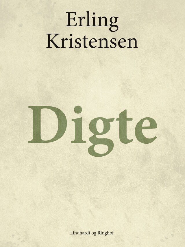 Bogomslag for Digte