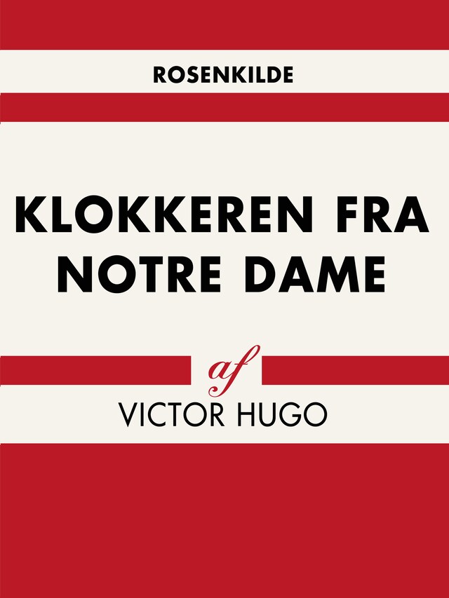 Book cover for Klokkeren fra Notre Dame