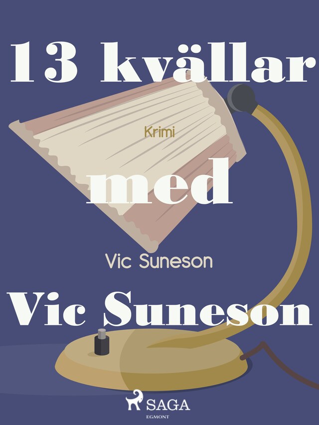 Buchcover für 13 kvällar med Vic Suneson