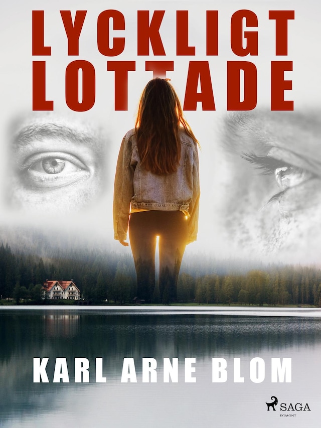 Book cover for Lyckligt lottade