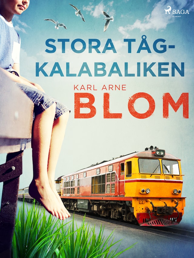 Book cover for Stora tågkalabaliken