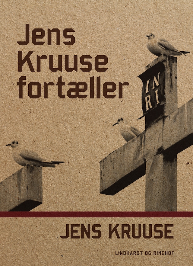 Portada de libro para Jens Kruuse fortæller