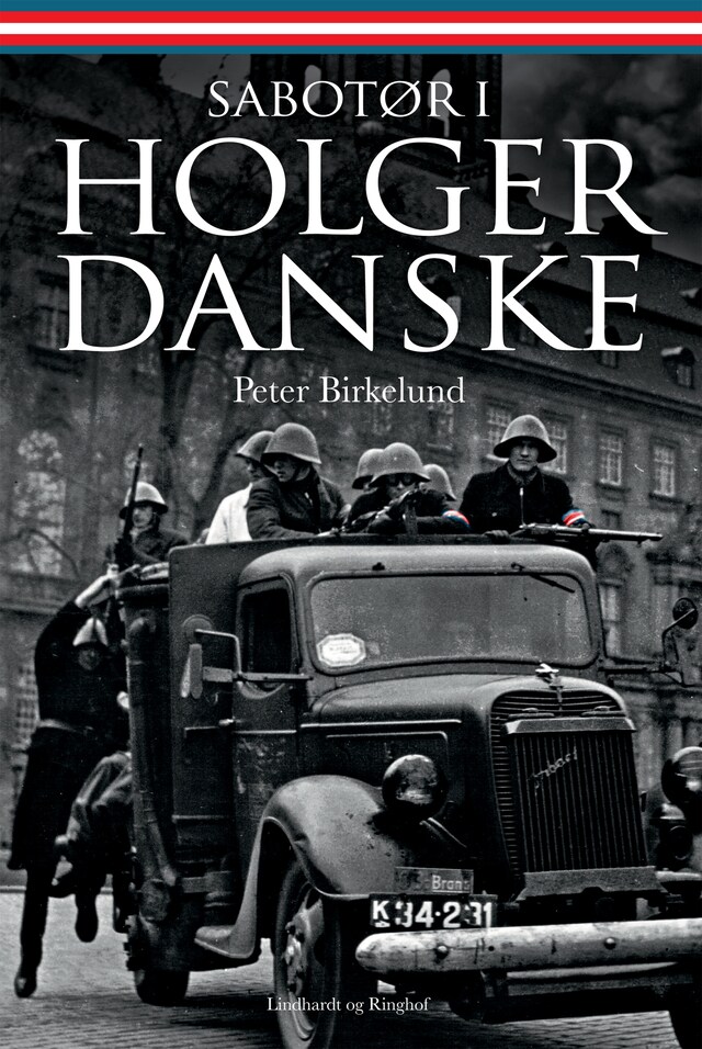 Portada de libro para Sabotør i Holger Danske