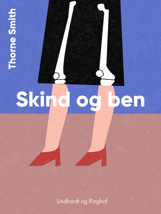 Book cover for Skind og ben