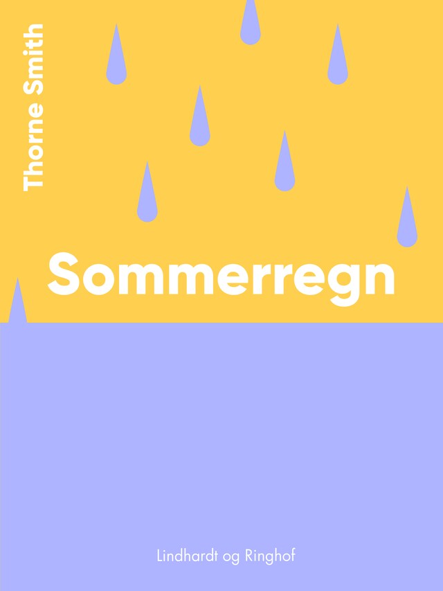 Kirjankansi teokselle Sommerregn