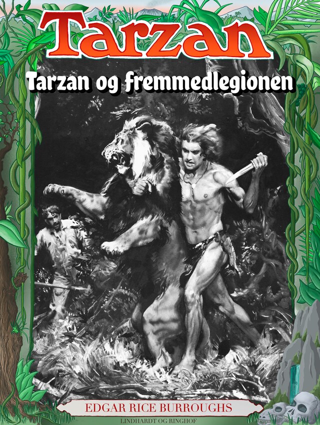 Bogomslag for Tarzan og fremmedlegionen