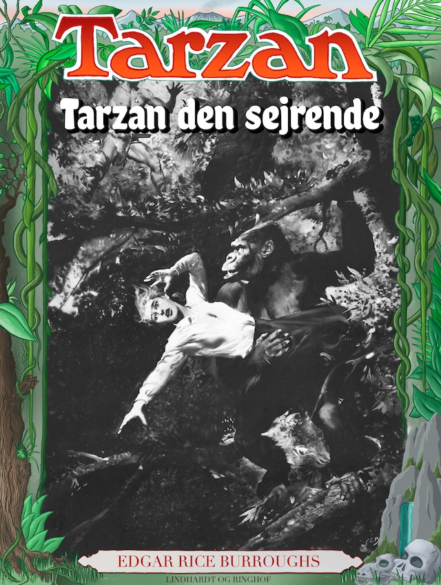 Bogomslag for Tarzan den sejrende