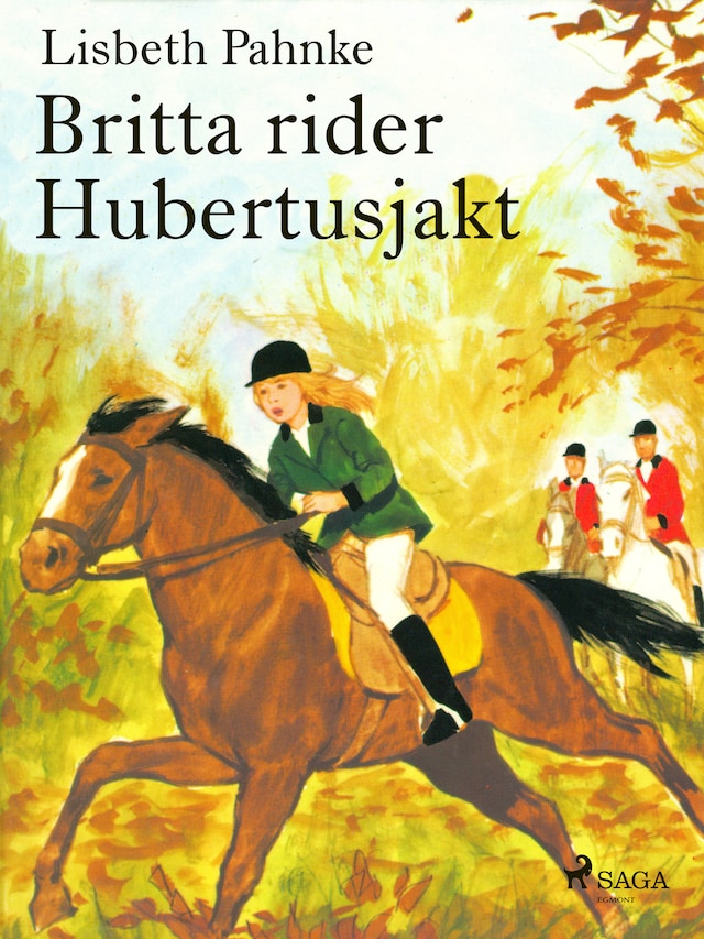 Book cover for Britta rider Hubertusjakt