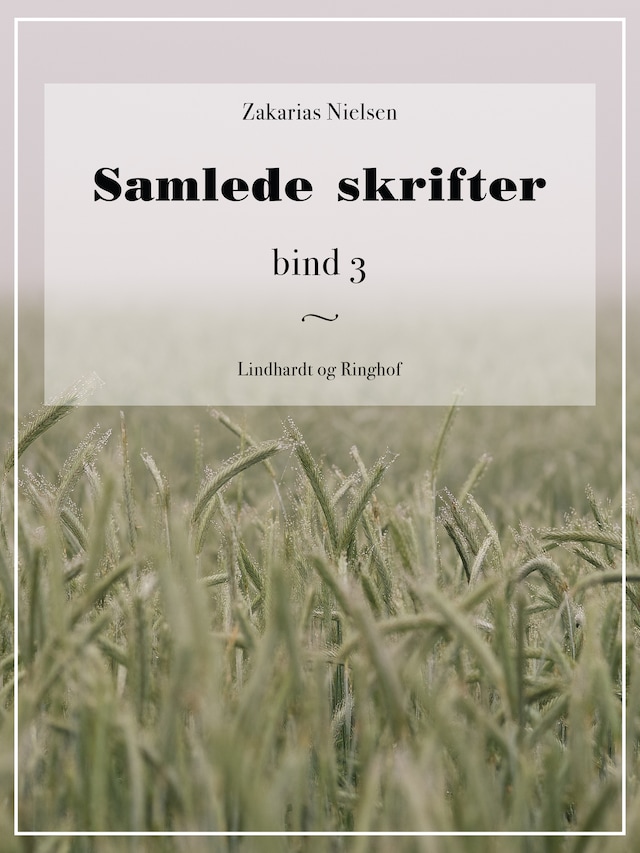 Book cover for Samlede skrifter. Bind 3