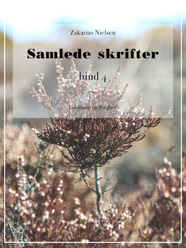 Book cover for Samlede skrifter. Bind 4