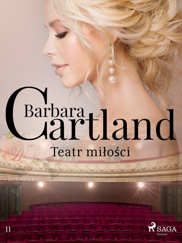 Bogomslag for Teatr miłości - Ponadczasowe historie miłosne Barbary Cartland