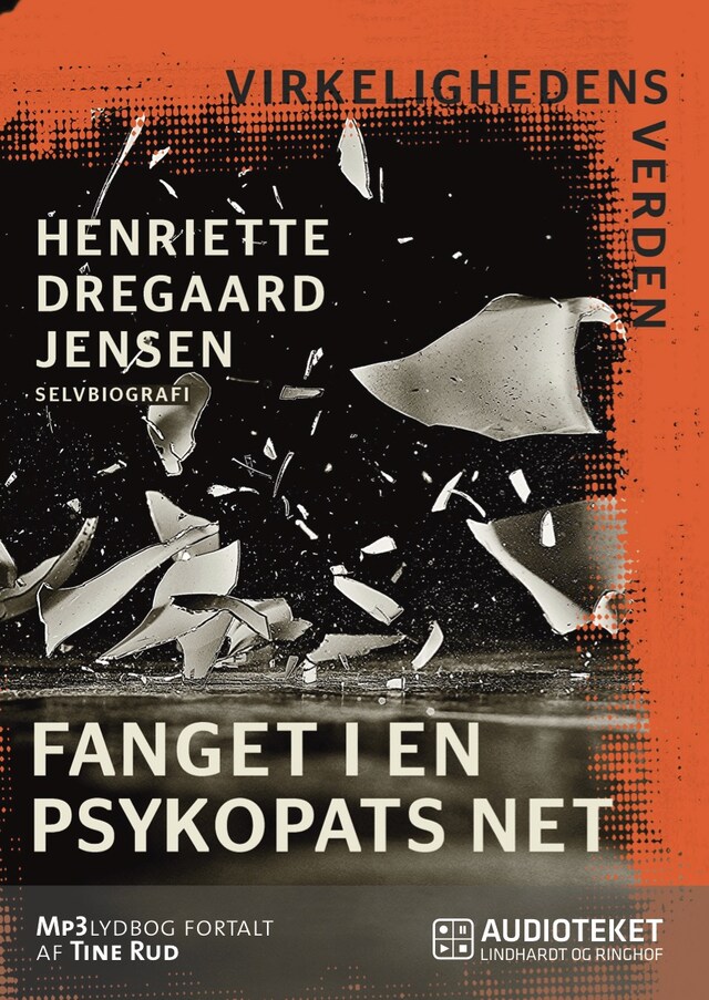 Book cover for Fanget i en psykopats net