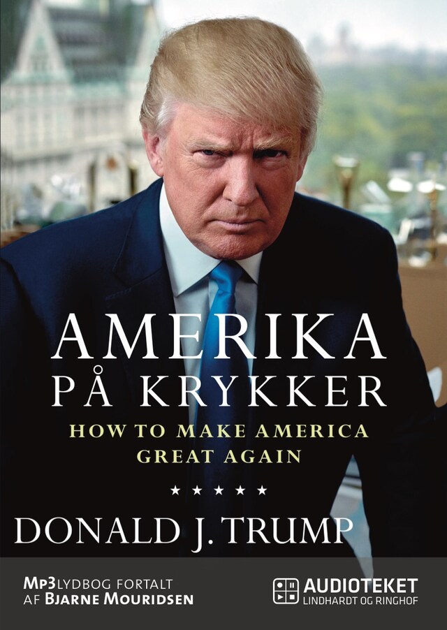 Buchcover für Amerika på krykker - How to make America great again