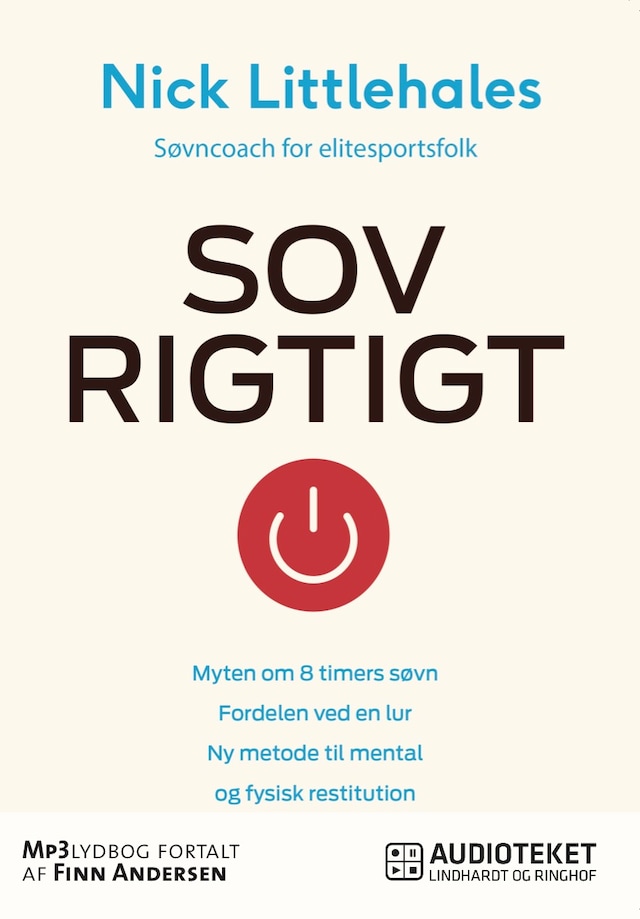 Portada de libro para Sov rigtigt