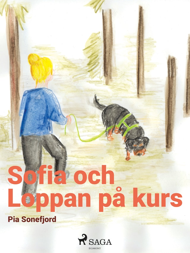 Buchcover für Sofia och Loppan på kurs