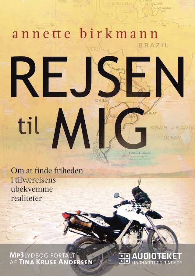 Book cover for Rejsen til mig - Om at finde friheden i tilværelsens ubekvemme realiteter