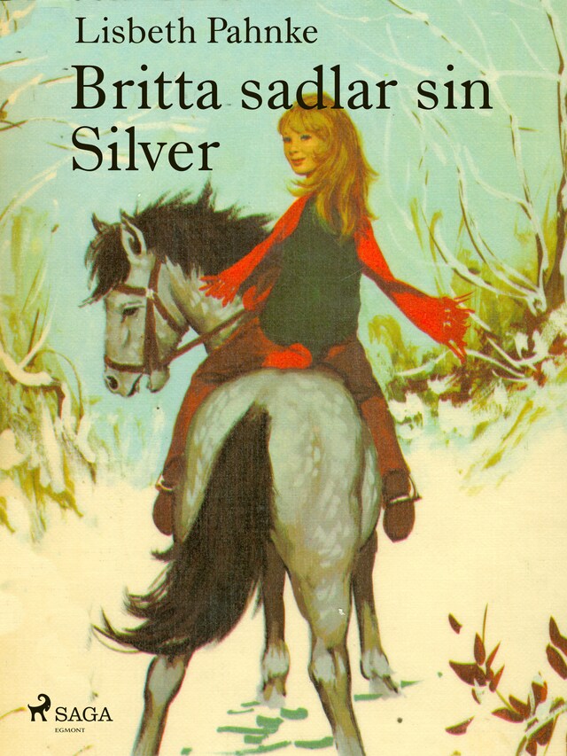 Book cover for Britta sadlar sin Silver