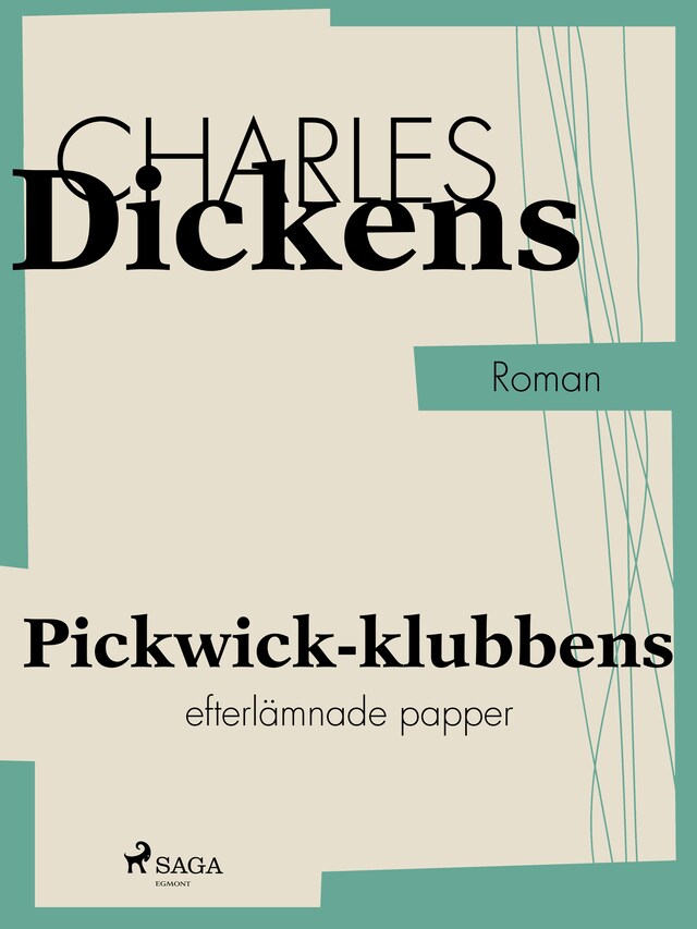 Buchcover für Pickwick-klubbens efterlämnade papper