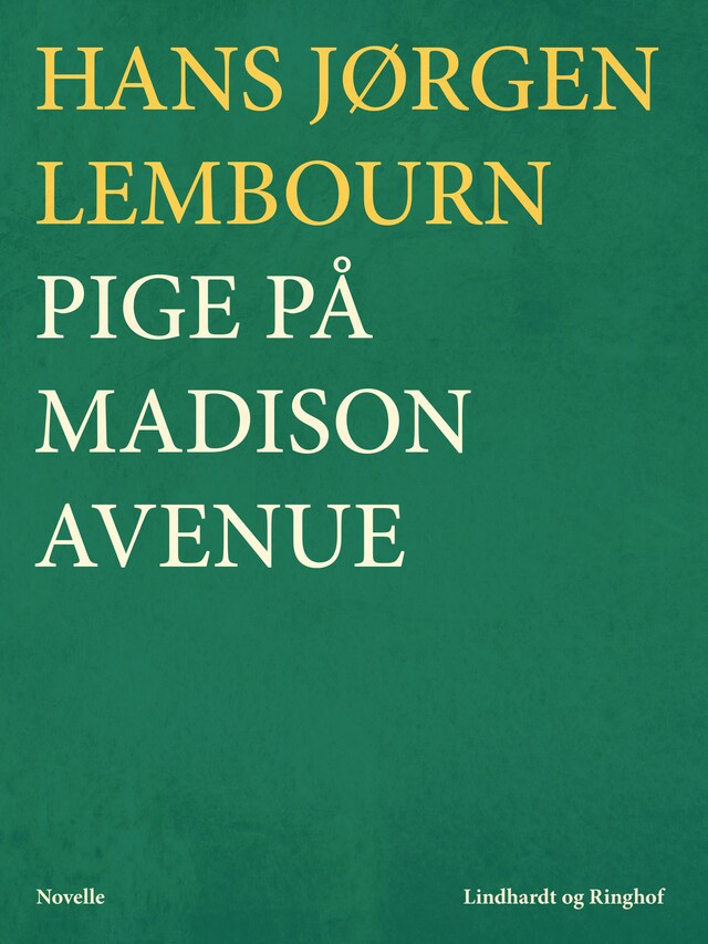 Bogomslag for Pige på Madison Avenue