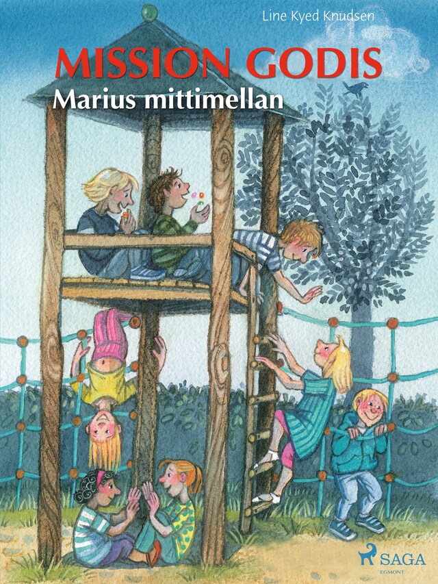 Book cover for Marius mittimellan: Mission Godis