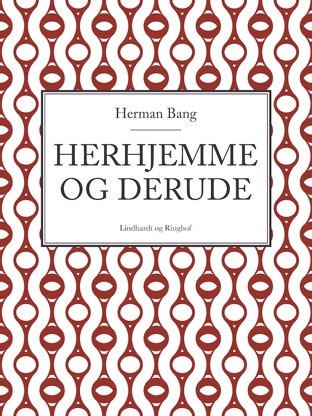 Okładka książki dla Herhjemme og derude