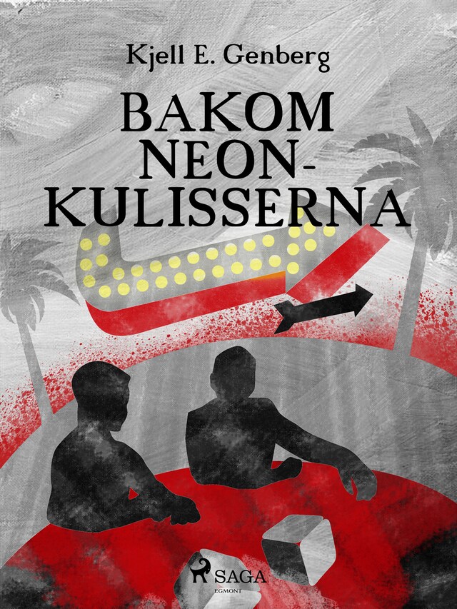 Buchcover für Bakom neonkulisserna